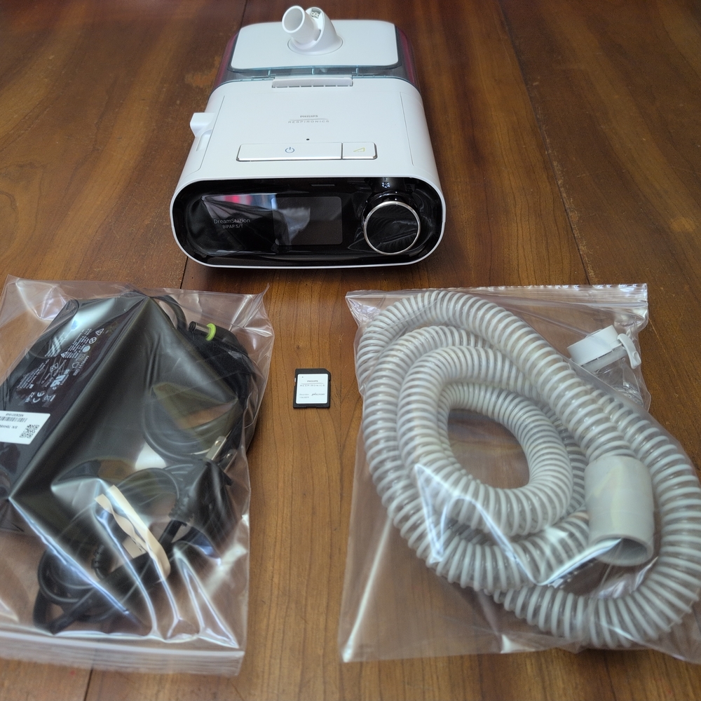 Philips Respironics Dreamstation BiPAP S/T White CPAP Machine w/48Hrs Run Time